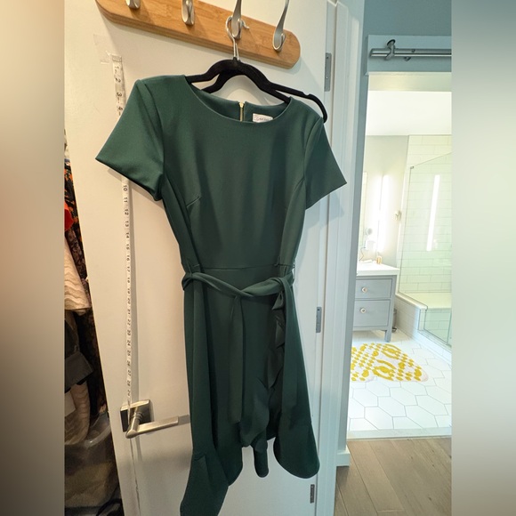 Calvin Klein Green Dress 8 - Picture 1 of 4